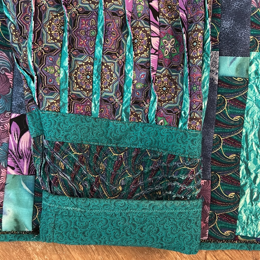 Patchwork Multicolor Jacket - image 7